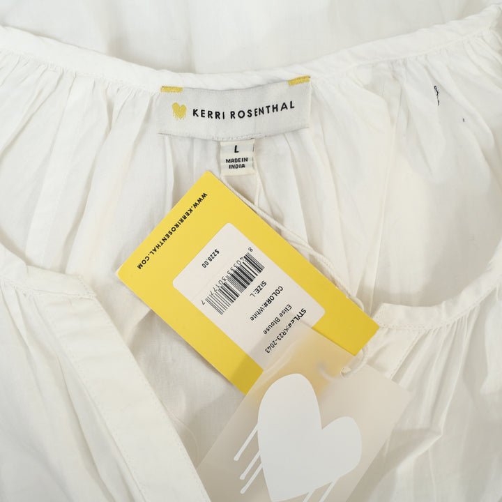 Kerri Rosenthal Elise Blouse Shirt Top