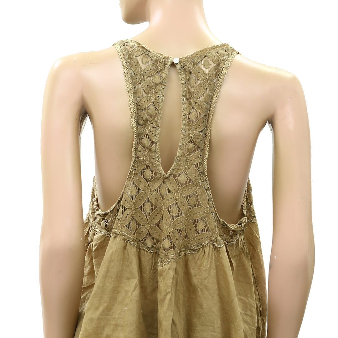 Free People Wandering Light Blouse Top