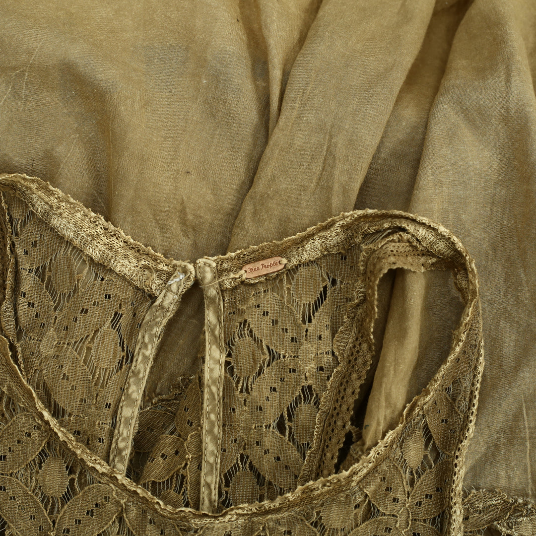 Free People Wandering Light Blouse Top