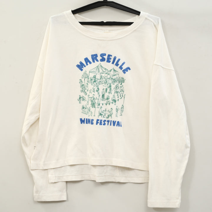 Anthropologie Pilcro Great Escape Long-Sleeve Pullover Sweatshirt Top
