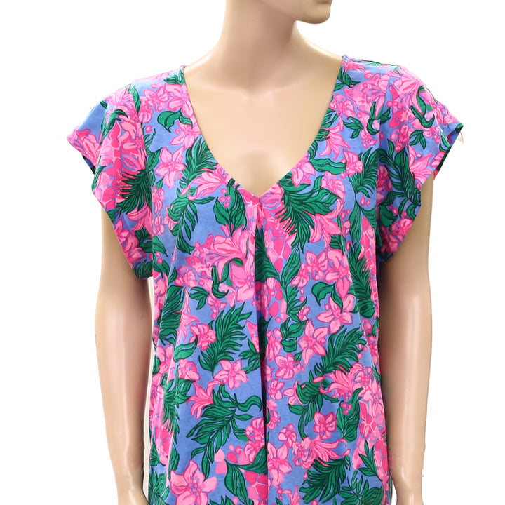 Lilly Pulitzer Short Sleeves Tunic Top