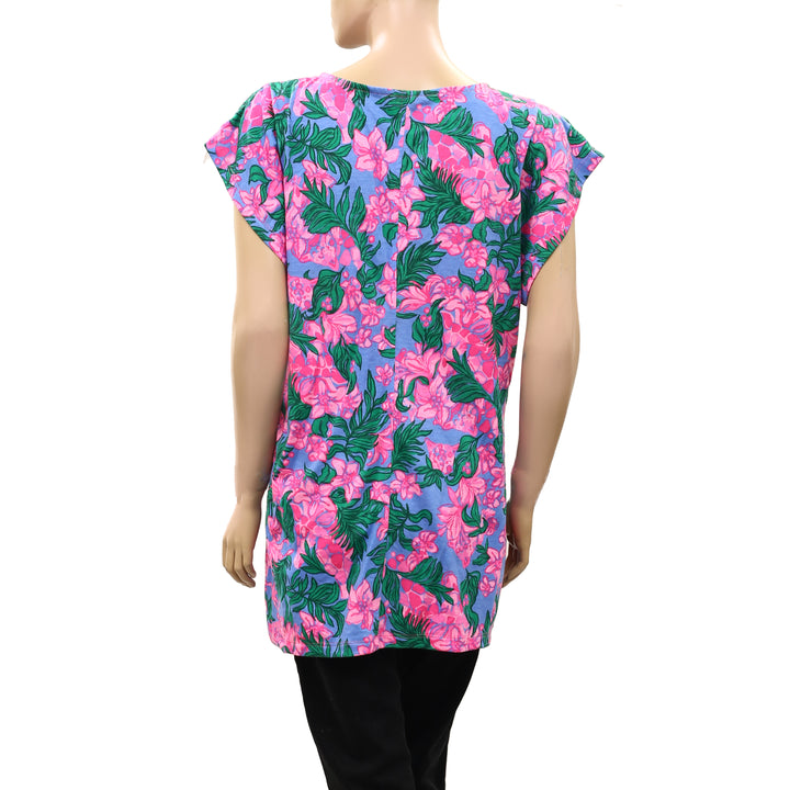 Lilly Pulitzer Short Sleeves Tunic Top