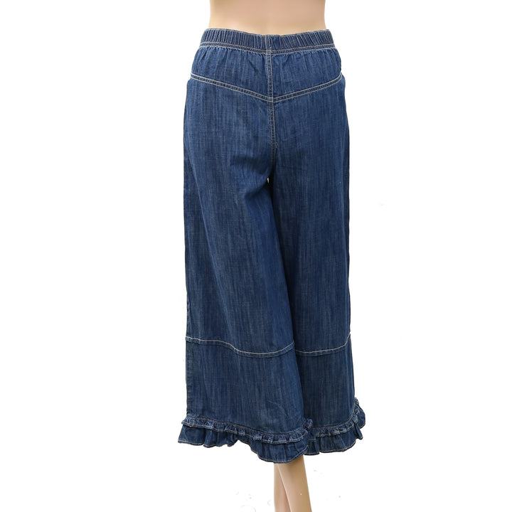 Free People We The Free Love Me Not Bloomer Jeans Pants