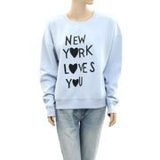 Maeve Rebecca Mayfield x Anthropologie Graphic Sweatshirt Top