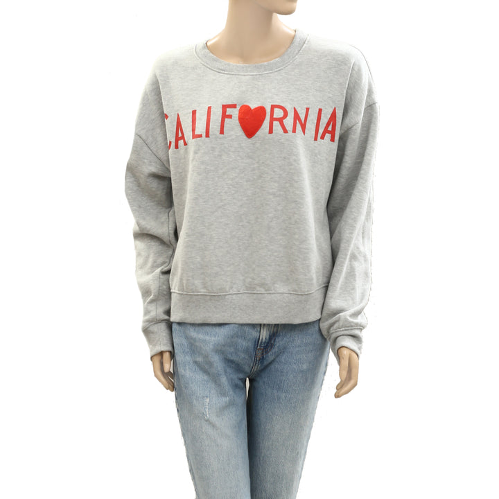 Maeve Rebecca Mayfield x Anthropologie Graphic Sweatshirt Top