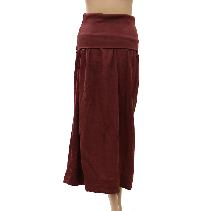 Anthropologie Gauze Maxi Skirt