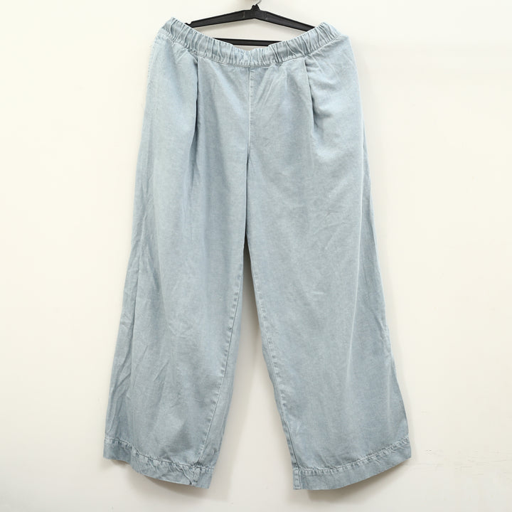 Free People Tidal Moon Low-Rise Pull-On Trouser Pants