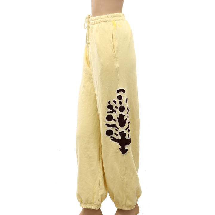 Free People FP Movement All Star Embroidered Trouser Pants