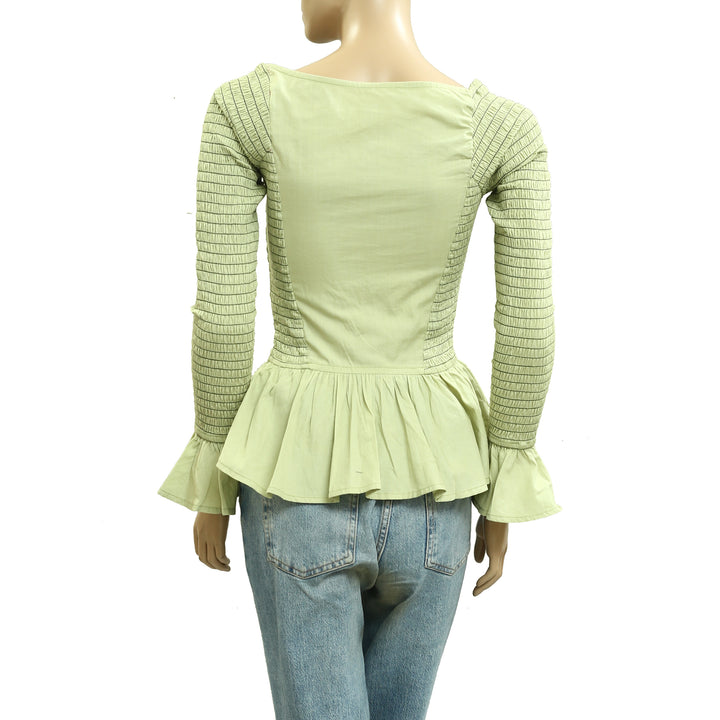 Free People Free-est Tropical Vibes Blouse Top