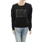 Maeve Anthropologie Roomytown All Together Now Graphic Sweatshirt Top