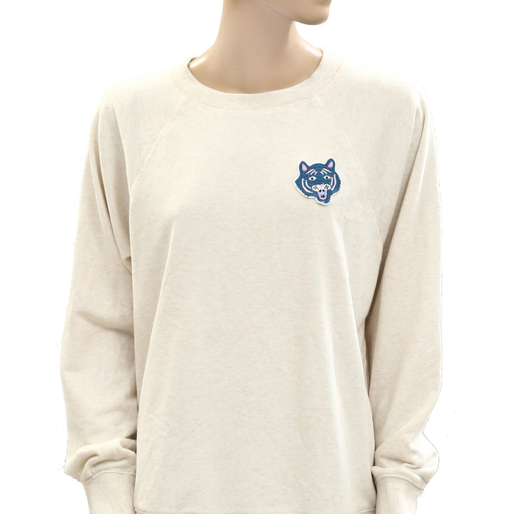 Liv Lee x Anthropologie Crew-Neck Sweatshirt Top