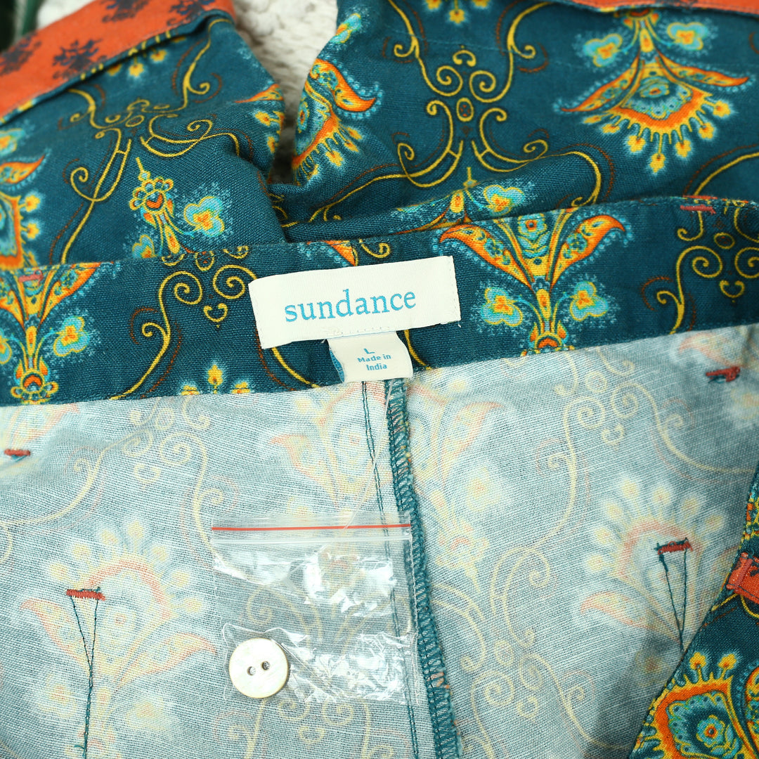 Sundance Kalini Paisley Floral Printed Bermuda Shorts