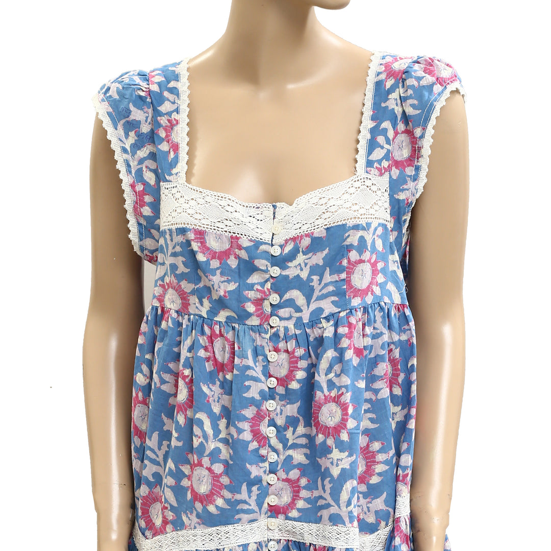 Free people Alessia Print Mini Dress