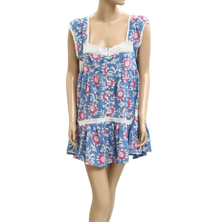 Free people Alessia Print Mini Dress