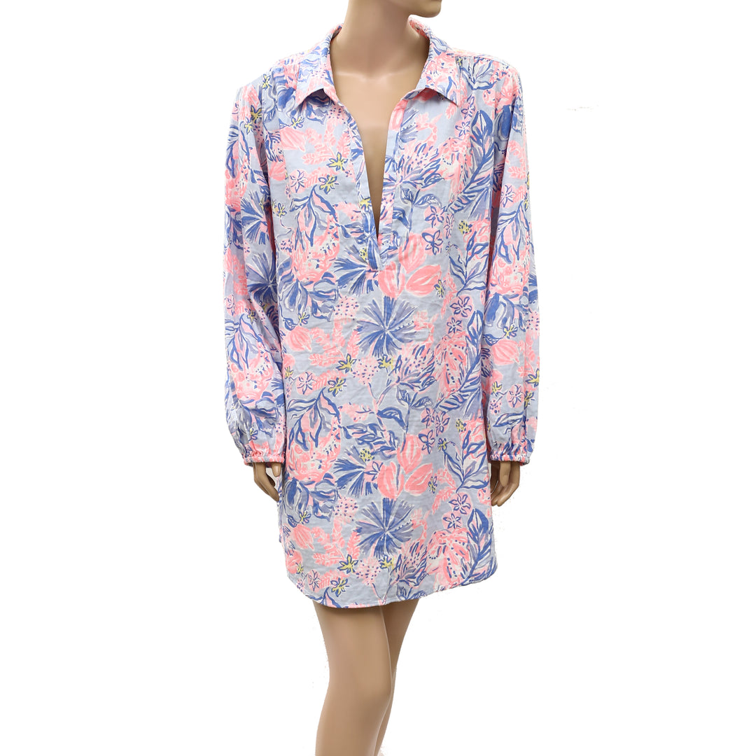 Lilly Pulitzer Kique Long Sleeve Cover-Up