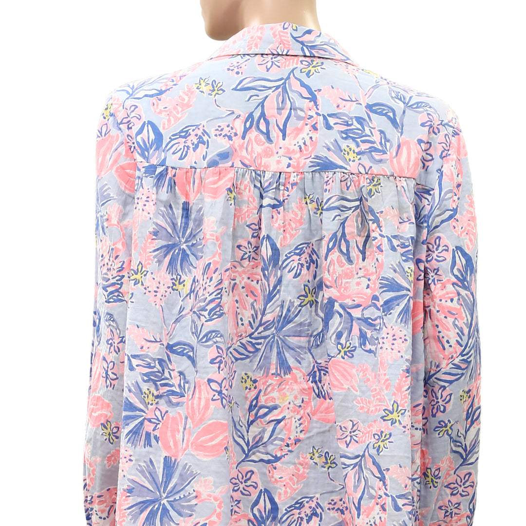 Lilly Pulitzer Kique Long Sleeve Cover-Up