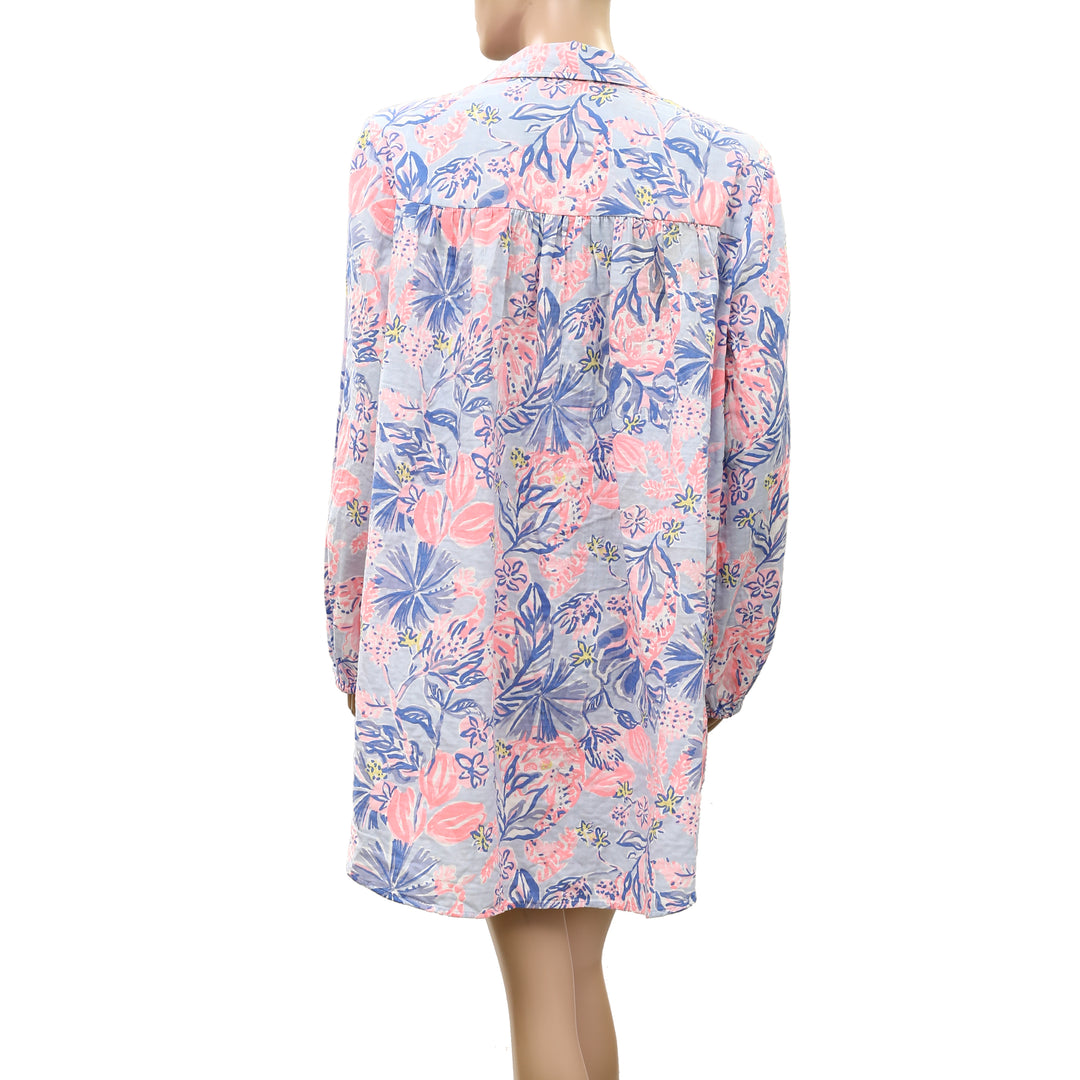 Lilly Pulitzer Kique Long Sleeve Cover-Up