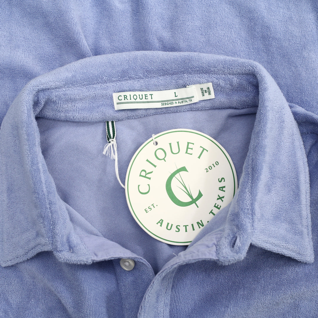 Criquet Terrycloth Players Men's Polo T-Shirt