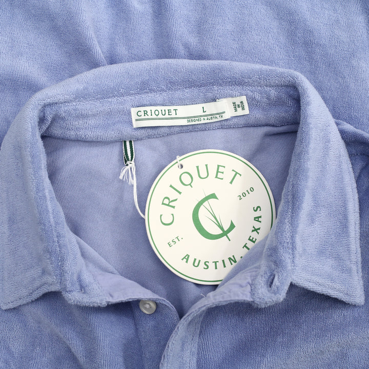Criquet Terrycloth Players Men's Polo T-Shirt