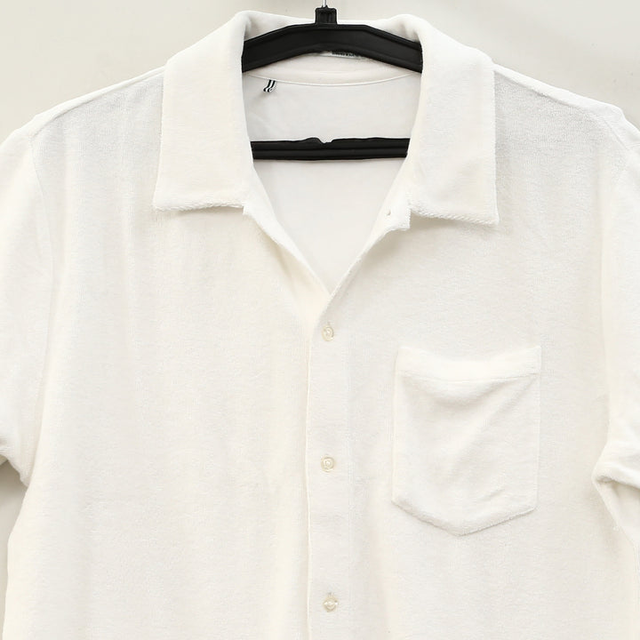 Criquet Terrycloth Buttondown Men's Shirt