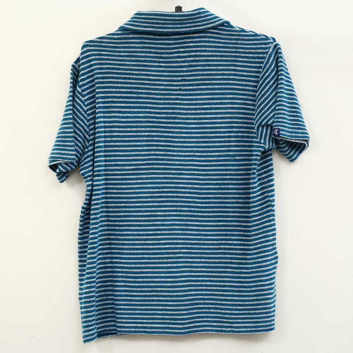 Criquet Terrycloth Multi Striped Men's Polo T-Shirt
