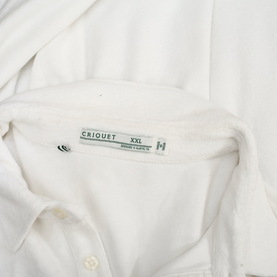 Criquet Terrycloth Players Men's Polo T-Shirt