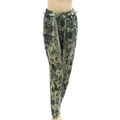 Isabel Marant Snake Print Trouser Pants