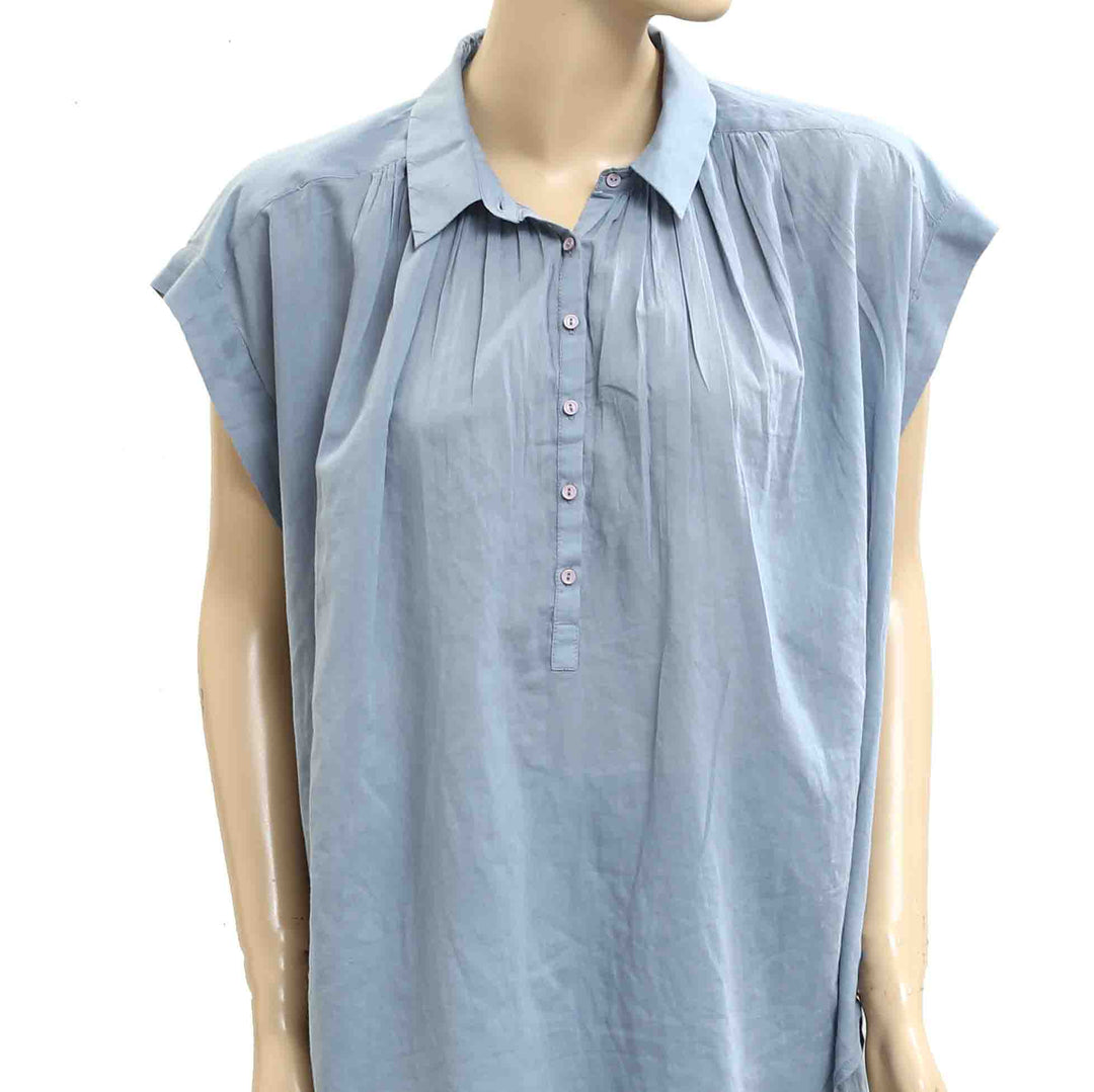Nili Lotan Normandy Shirt Tunic Top