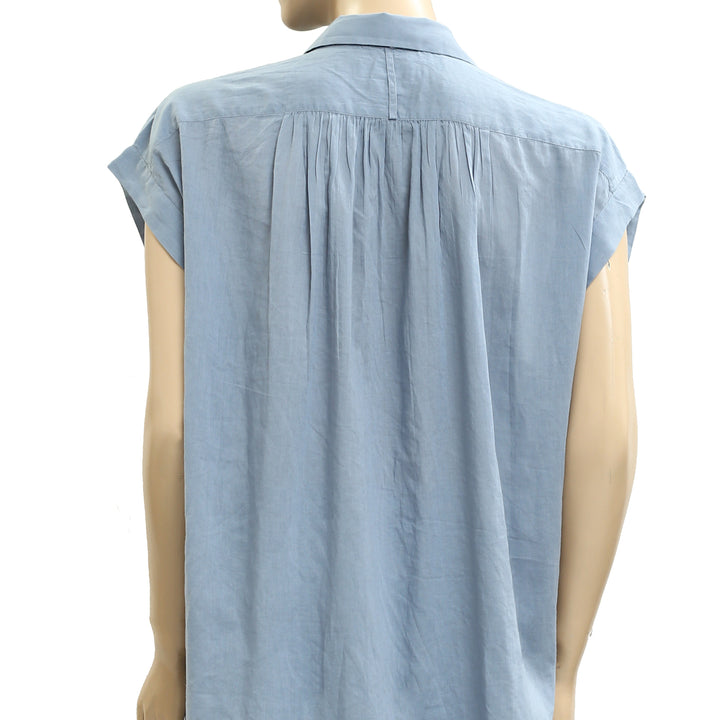 Nili Lotan Normandy Shirt Tunic Top