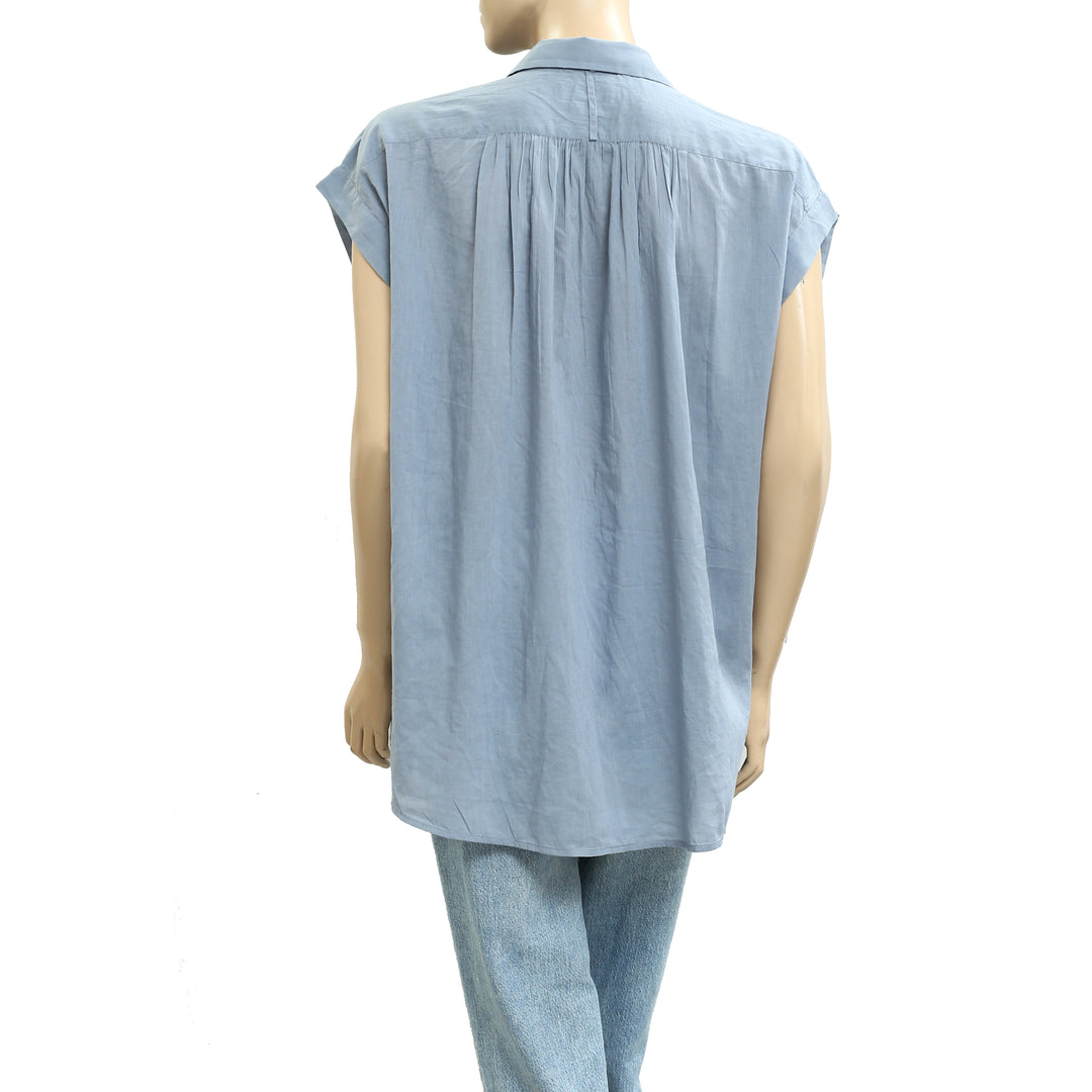 Nili Lotan Normandy Shirt Tunic Top