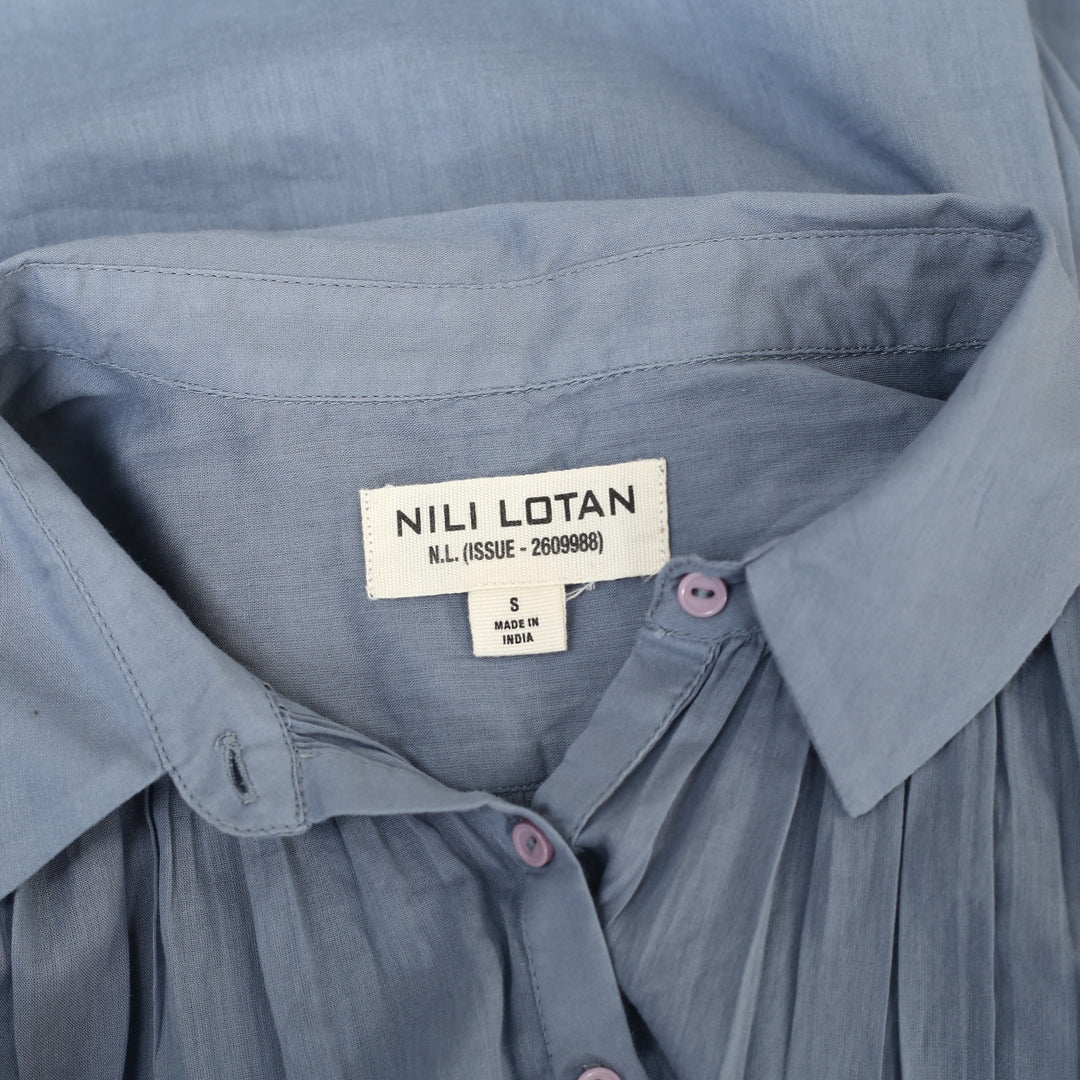 Nili Lotan Normandy Shirt Tunic Top