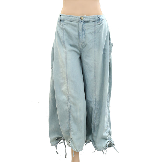 Free People We The Free Lily Fields Cinch Jeans Pants