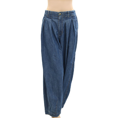 Free People Sawyer Pull On Boyfriend Jeans Pants