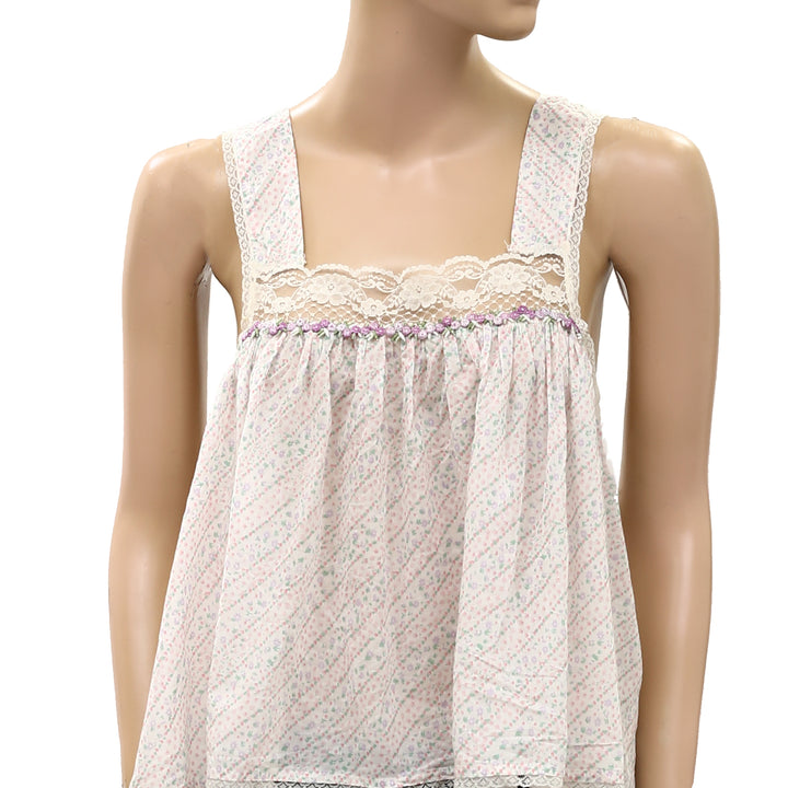 Free People Floral Harmony Tank Top