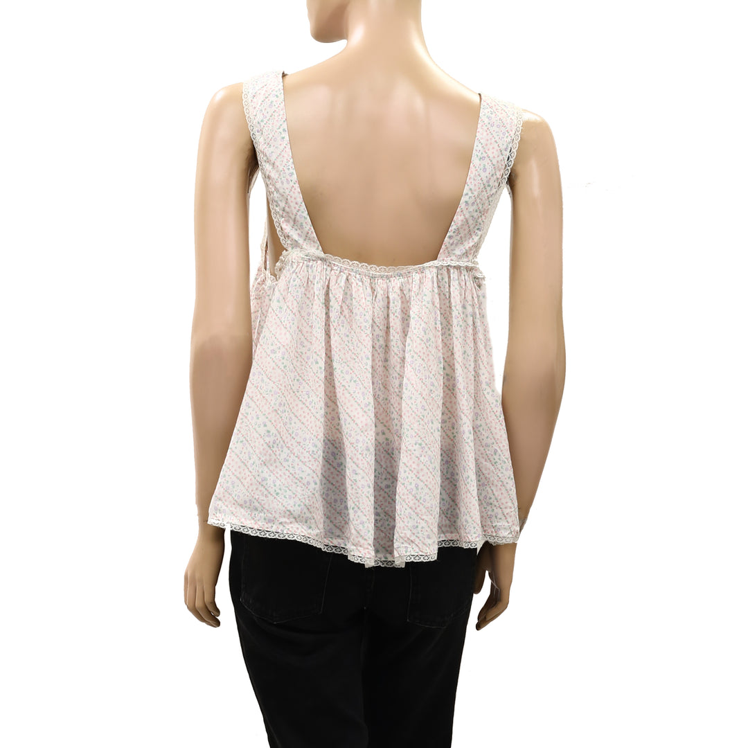 Free People Floral Harmony Tank Top