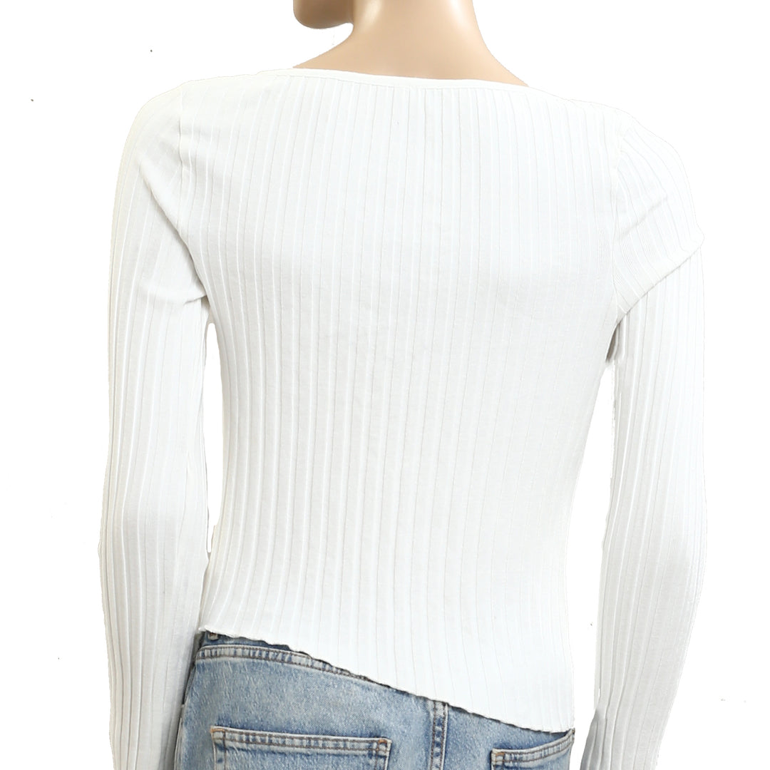 Free People Tilly Long-Sleeve Cardi Blouse Top
