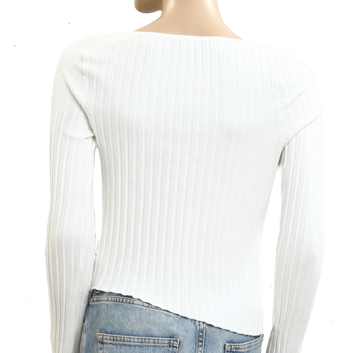 Free People Tilly Long-Sleeve Cardi Blouse Top