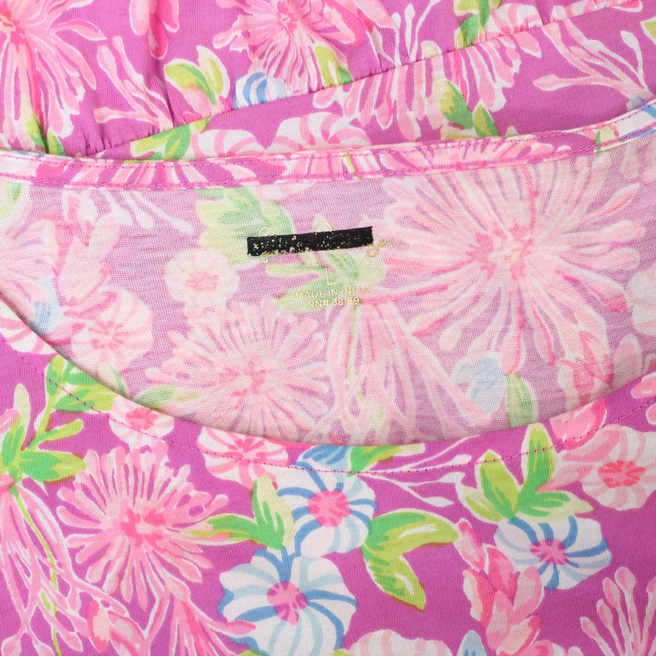 Lilly Pulitzer Floral Printed Tiered Maxi Dress