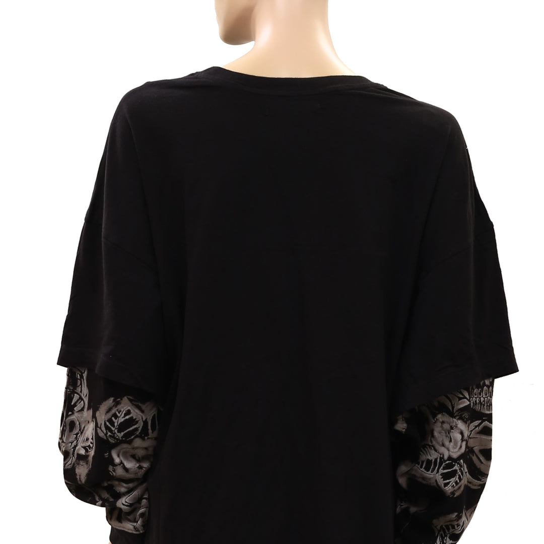 Urban Outfitters Graphic Print Tee Tunic Top