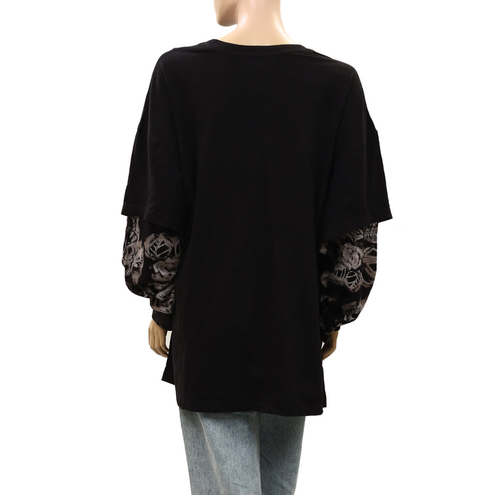 Urban Outfitters Graphic Print Tee Tunic Top