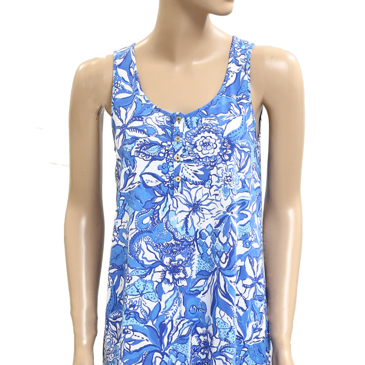 Lilly Pulitzer Lela Henley Tank Mini Dress