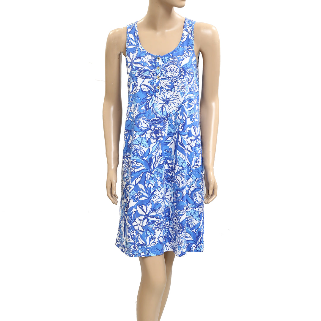 Lilly Pulitzer Lela Henley Tank Mini Dress