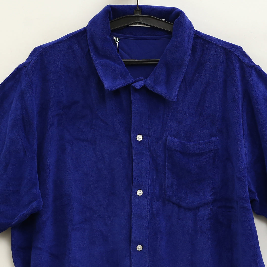 Criquet Terrycloth Buttondown Men's Shirt
