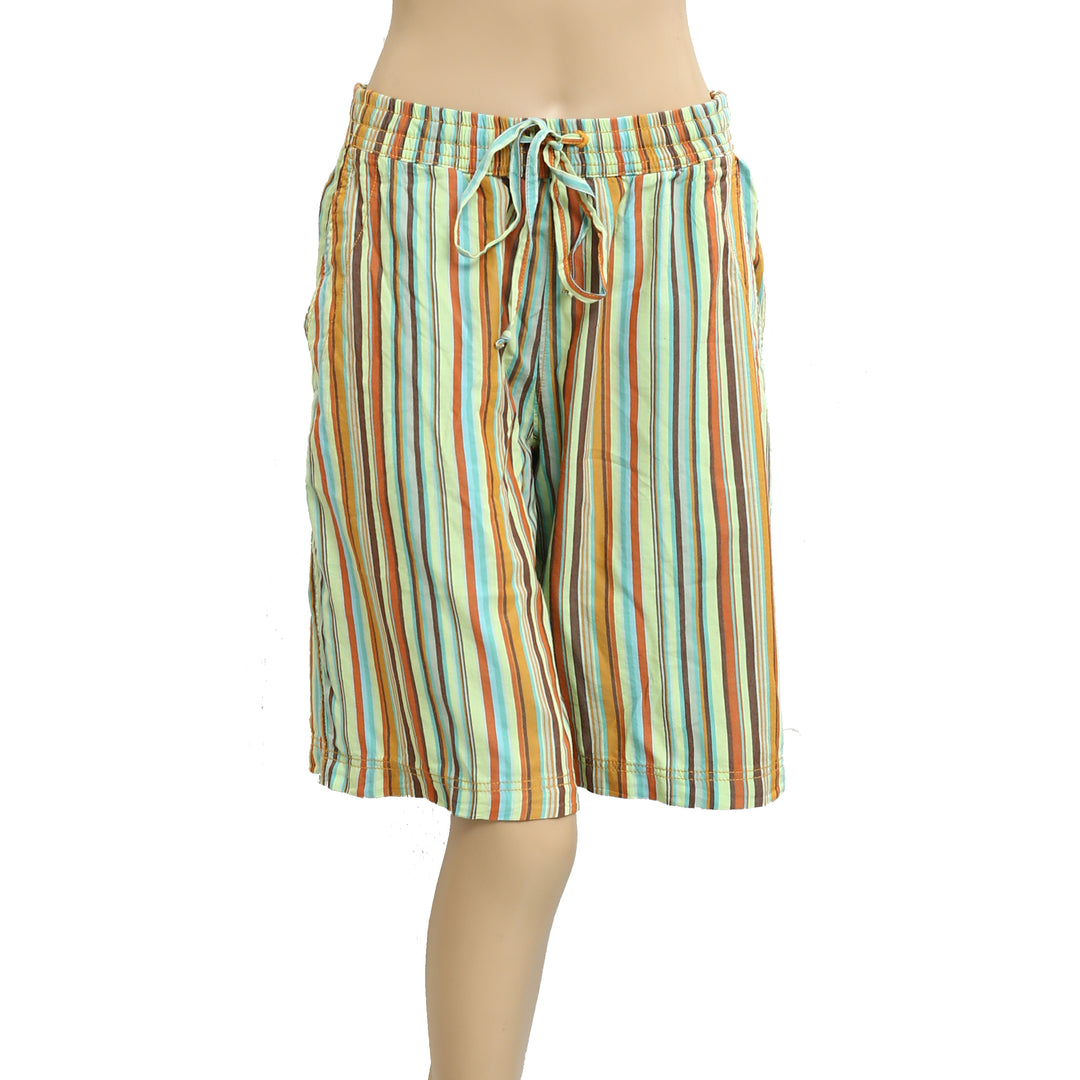 Free People Saylor Poplin Stripe Shorts