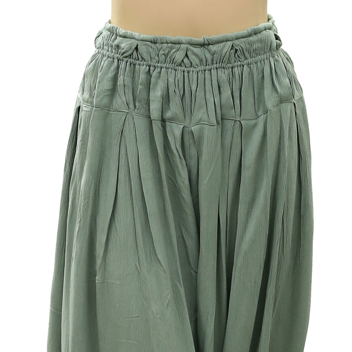 Free People Fee-est Bubble Balloon Leg Smocked Herma Pants