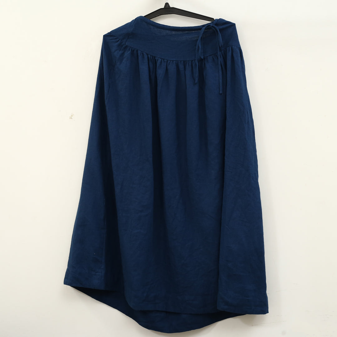 Free People Free-Est Sandshell Linen Maxi Skirt