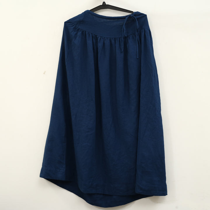 Free People Free-Est Sandshell Linen Maxi Skirt