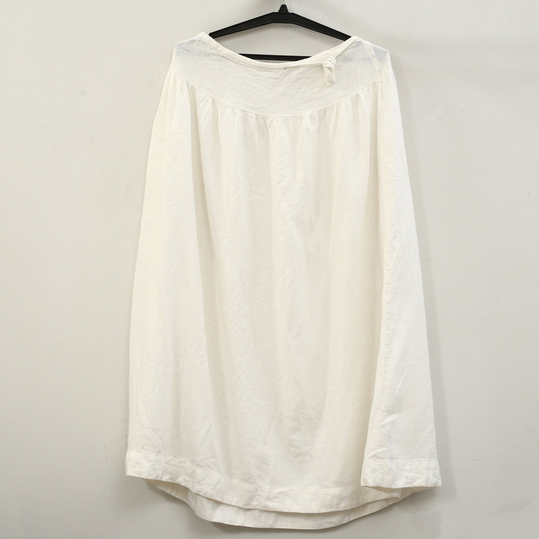 Free People Free-Est Sandshell Linen Maxi Skirt