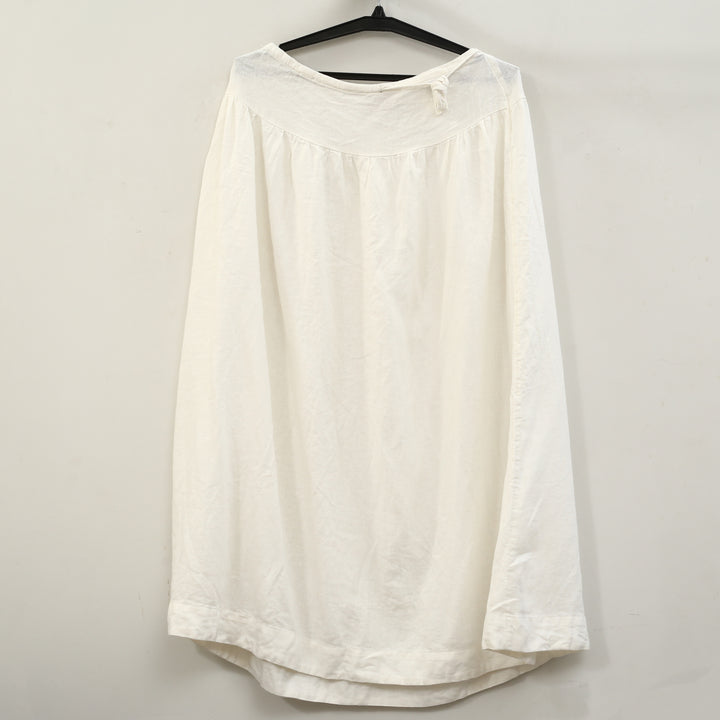 Free People Free-Est Sandshell Linen Maxi Skirt