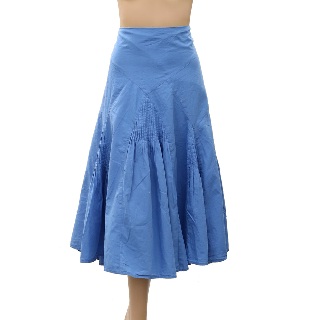 Anthropologie By Maeve Pintuck Midi Skirt